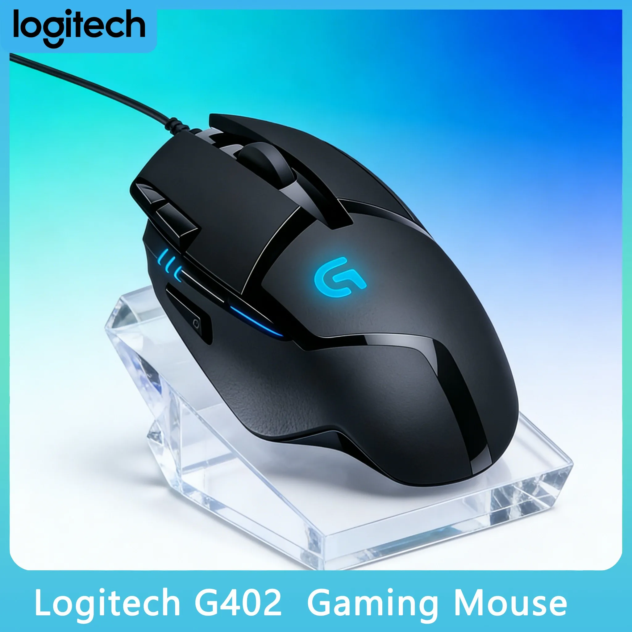 

Logitech G402 - 500IPS Tracking Speed for the Fastest Gamers