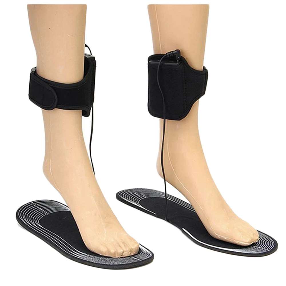 Elektrisch beheizte Einlegesohlen für Schuhe Batterie elektrische Heizung Schuhsohle Winter füße warmes Socken polster wasch bar warme Thermo-Einlegesohlen – Detail 11