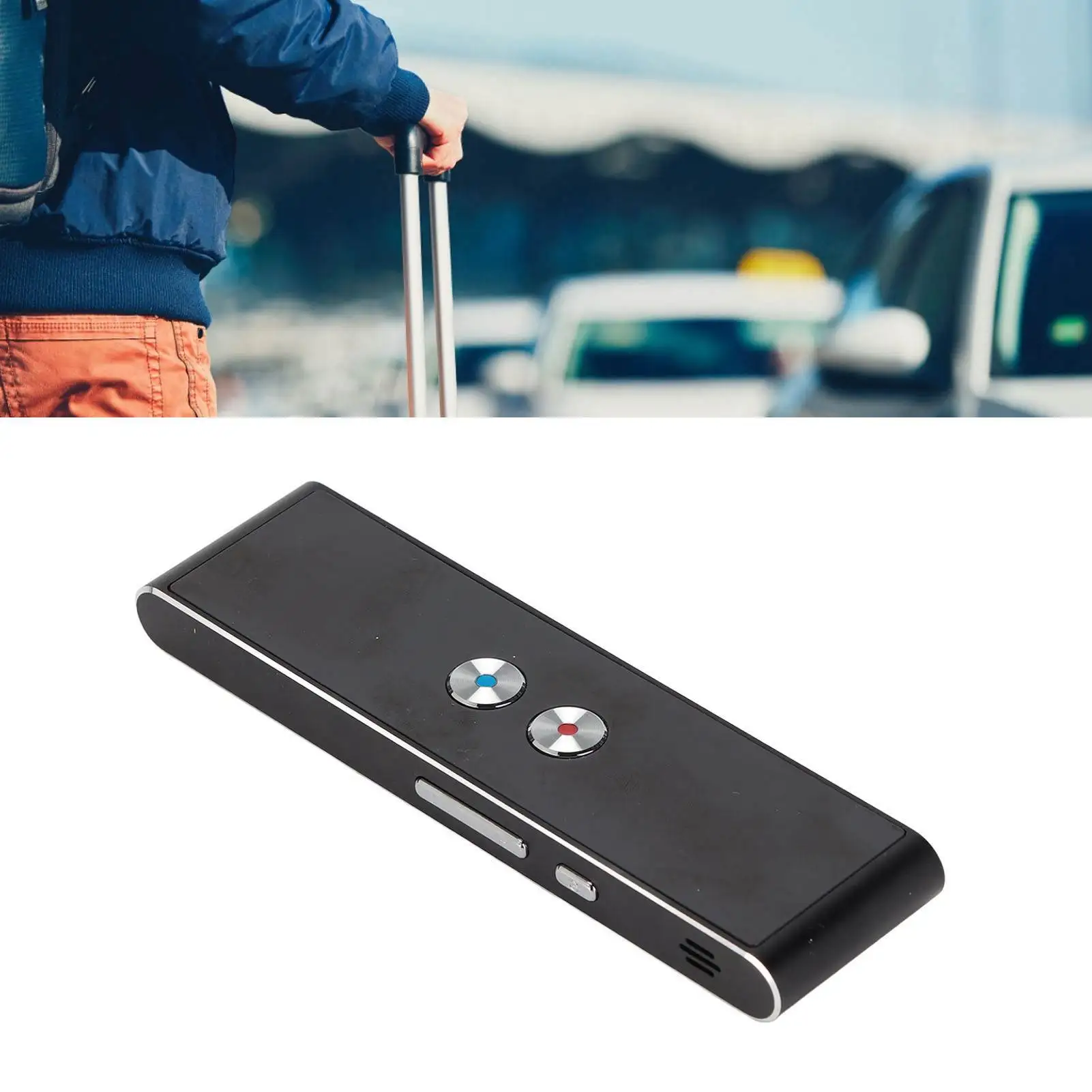 جهاز مترجم ذكي يدعم 40 لغة T8+ نص مزامنة من سبائك الألومنيوم محمول للأعمال للتعلم