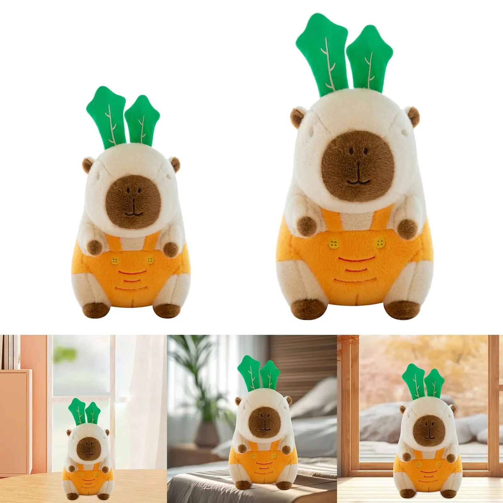 Capibara Knuffel Knuffel, Simulatie, Huisdecoratie, Schattige Pluche Capibara Pop Zacht Knuffel Voor Verjaardagscadeaus Kinderen