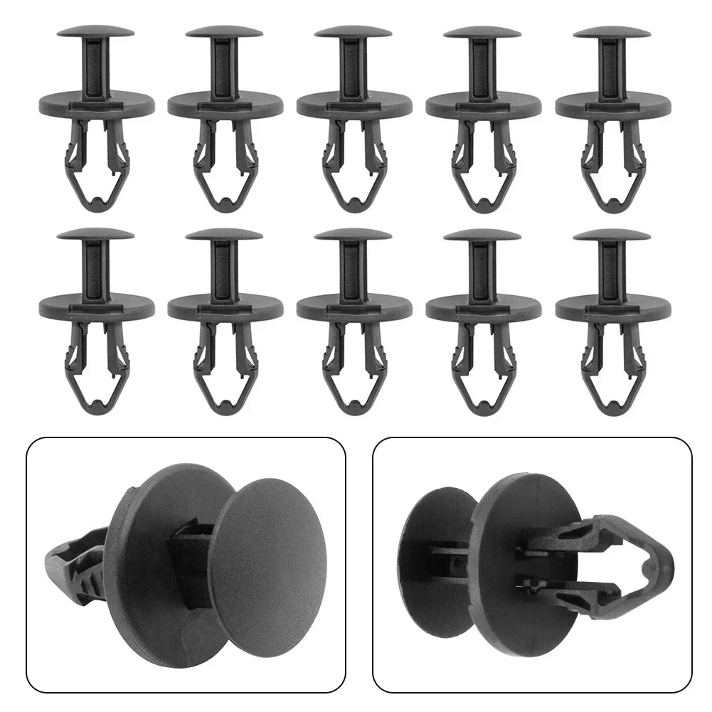Push Pull Undertray Rivets/Retainers For Tesla Model 3 2017 & Up 1128034-00-B Black ABS Electric Vehicle Part