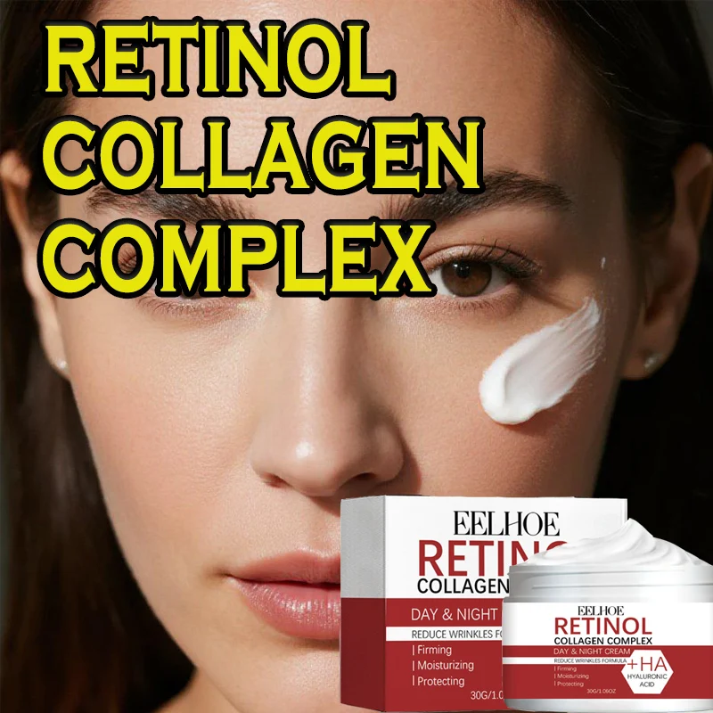 

Silky Lifting Moisturizer with Retinol Collagen Wrinkle Remover Face Care Cream for Moisturizer Whitening Brighten Skin Care