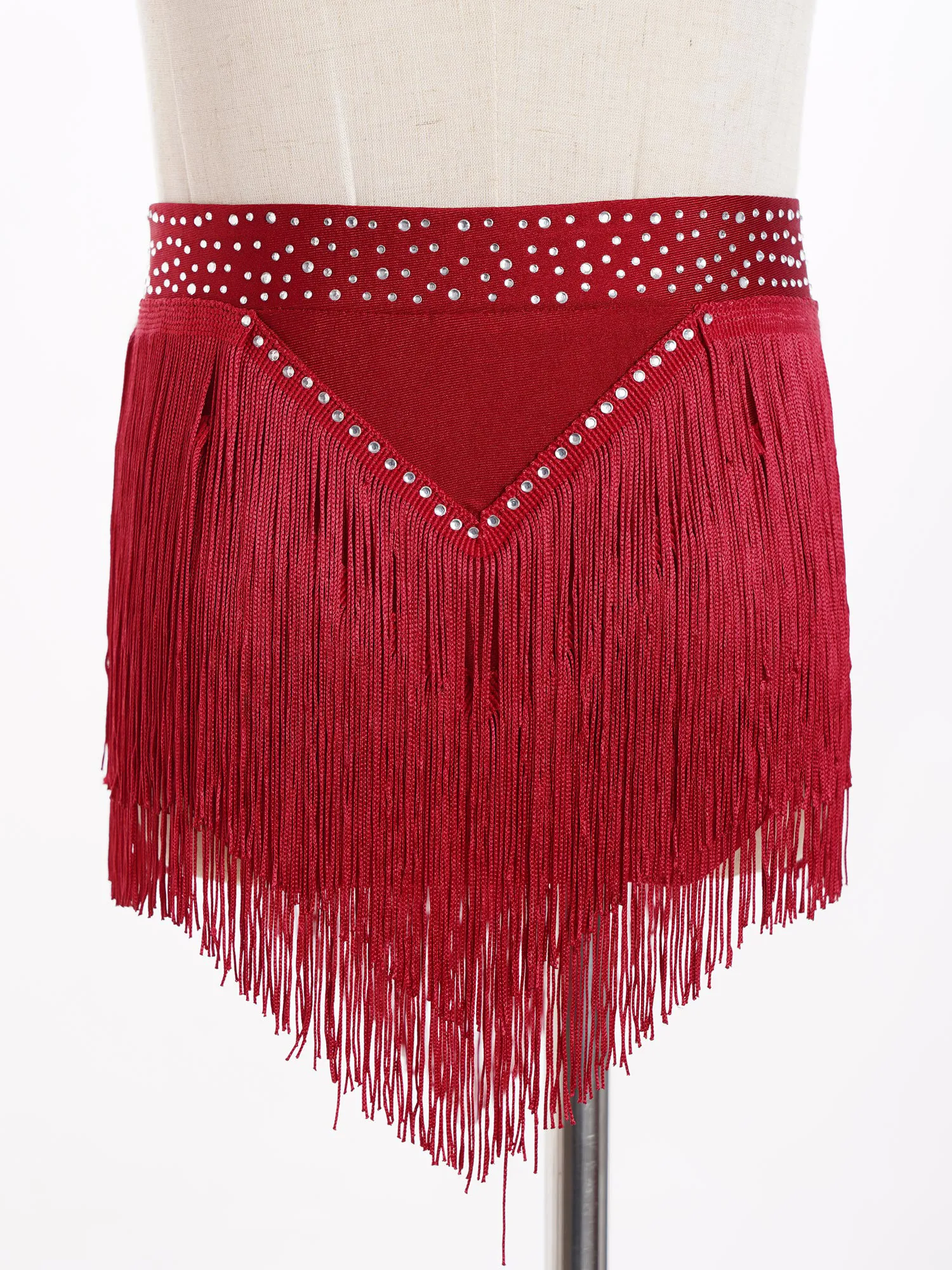 أطفال بنات لامعة الراين شرابة التنانير السراويل مرونة الخصر الغنيمة السراويل الطبقات هامش حفلة الرقص الهذيان مهرجان قيعان