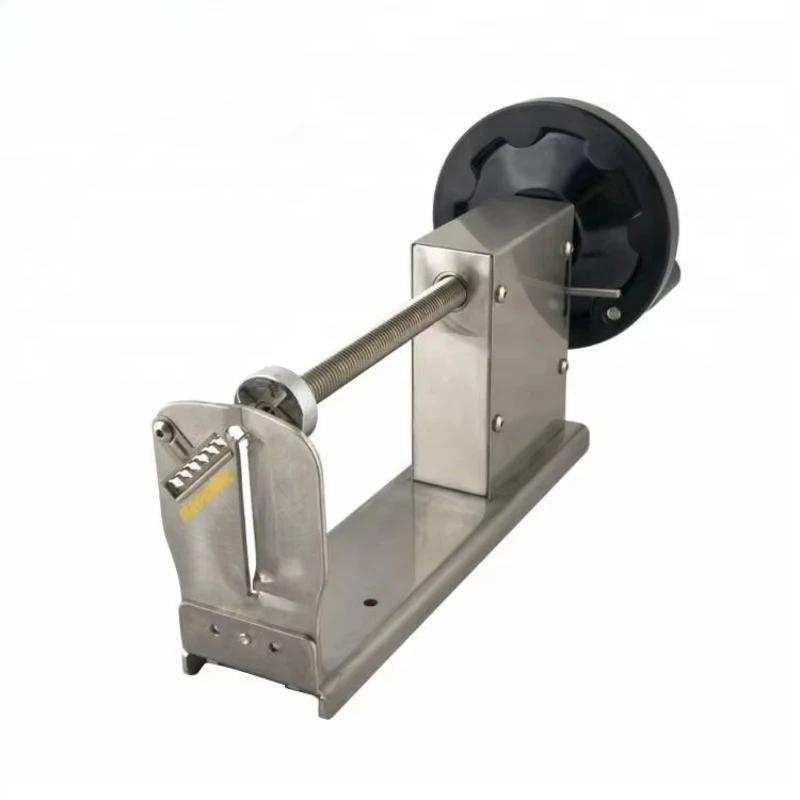 ماكينة تقطيع البطاطس المقلية الحلزونية عالية الكفاءة، طاقة يدوية للفواكه والخضروات والمطاعم والفنادق #1