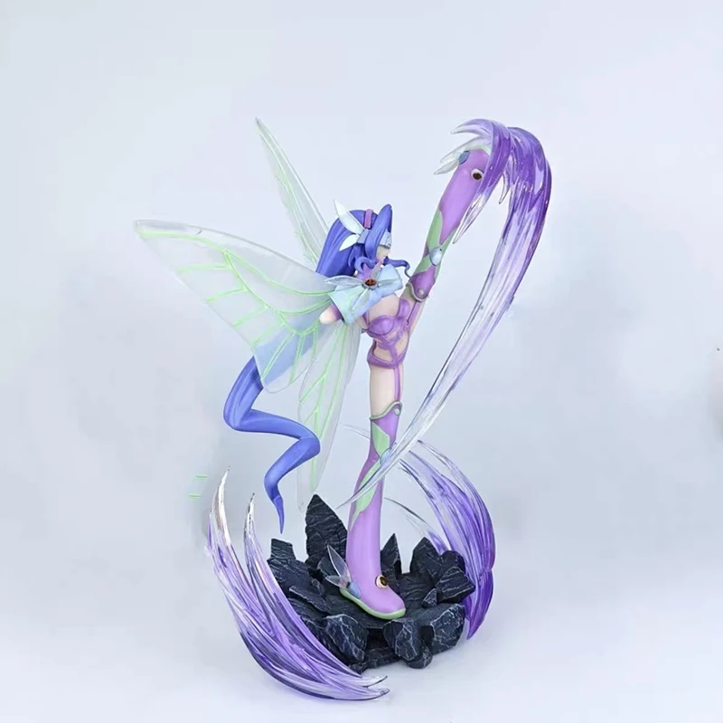 デジモンフィギュアフェアリモンフィギュア-30-センチメートル-pvc-かわいい女の子モデル像人形置物コレクションデスク装飾おもちゃ誕生日プレゼント