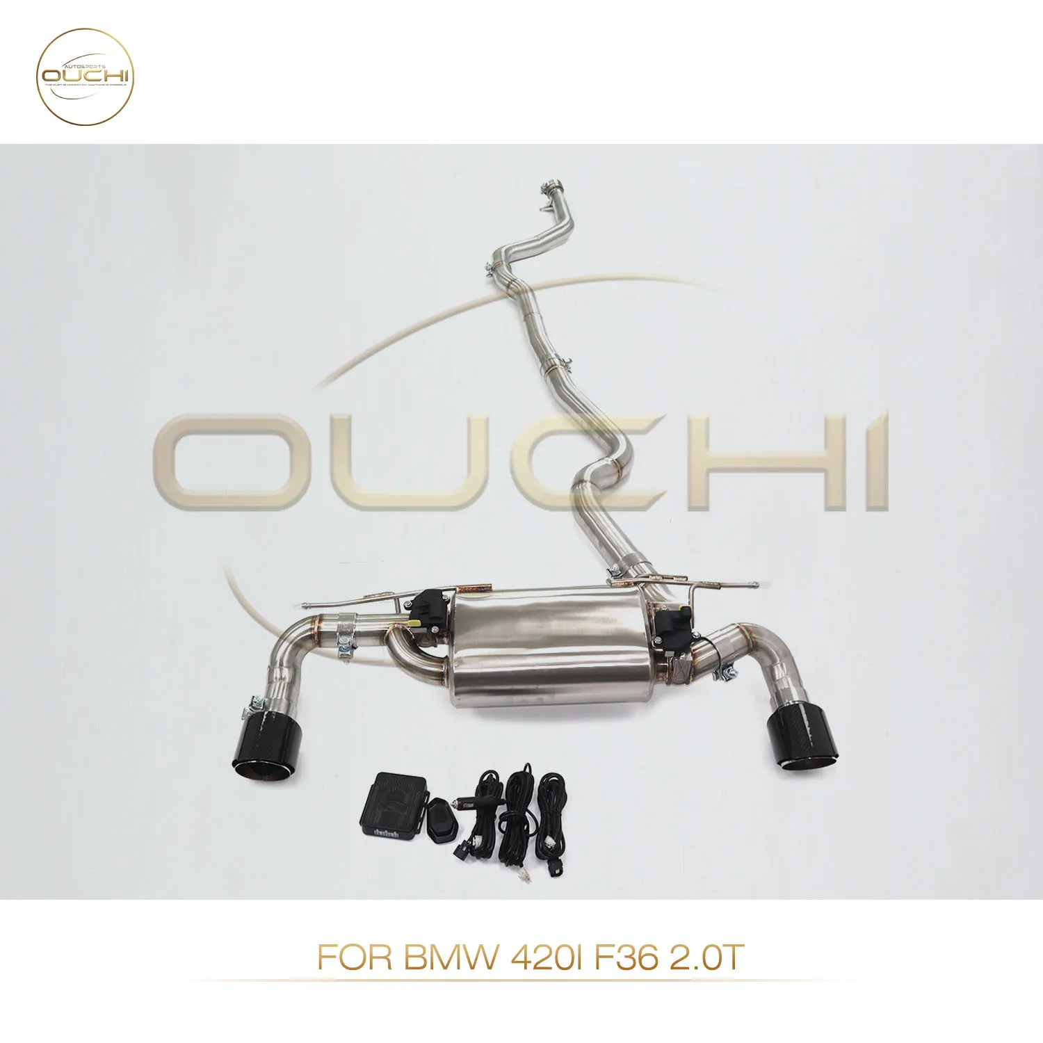 

OUCHI Factory Direct Sales Exhaust Catback For BMW 420i F36 2.0T High Performance Stainless Steel Car Parts With Muffler Tips