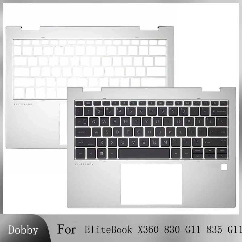 

Original New US English Keyboard For EliteBook X360 830 G11 835 G11 Laptops Palmrest Upper Housing Cover Top Case Replacement