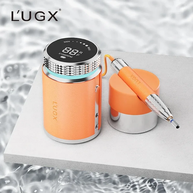 Lugx Warterfoorf Portable Rechargeable Nail Polisher Professional Brushless Nail Drill Machine