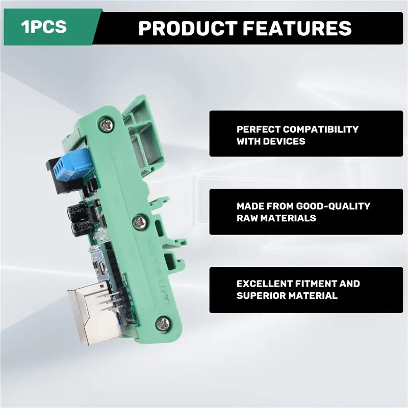 ET69C02 Ethernet Network For Modbus RTU Module IP RJ45 To RS485 Bus Converter For Modbus RTU Master Slave TCP Client