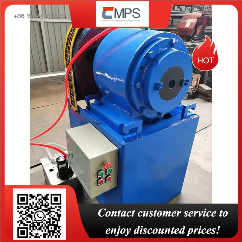50-450 Manual Taper Pipe Bender Tapered Tube Reducing Machine Taper Reducing Tube Shrinking Machine