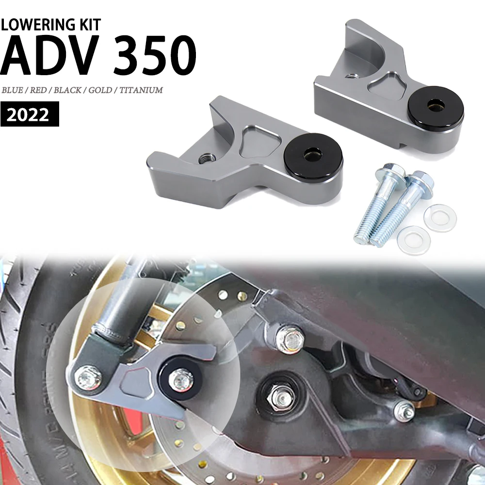 

New For Honda ADV350 ADV 350 adv350 Motorcycle Accessories 5 Colors Rear Drop Lowering Kit 2022