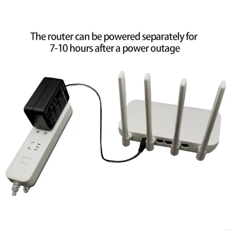   Strong Plastic Uninterruptible Power Adapters for Modem Routers & Office Devices