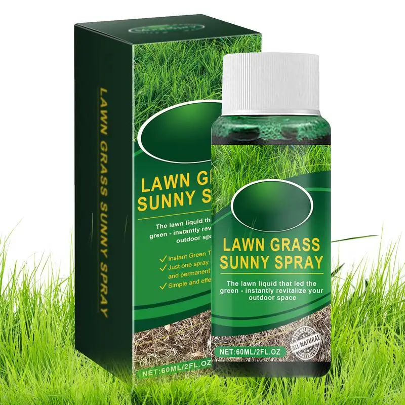 

Liquid Grass Fertilizer For Lawn 60ml Lawn Booster And Fertilizer House Plant Fertilizer Liquid Fertilizer Plant Nutrients For