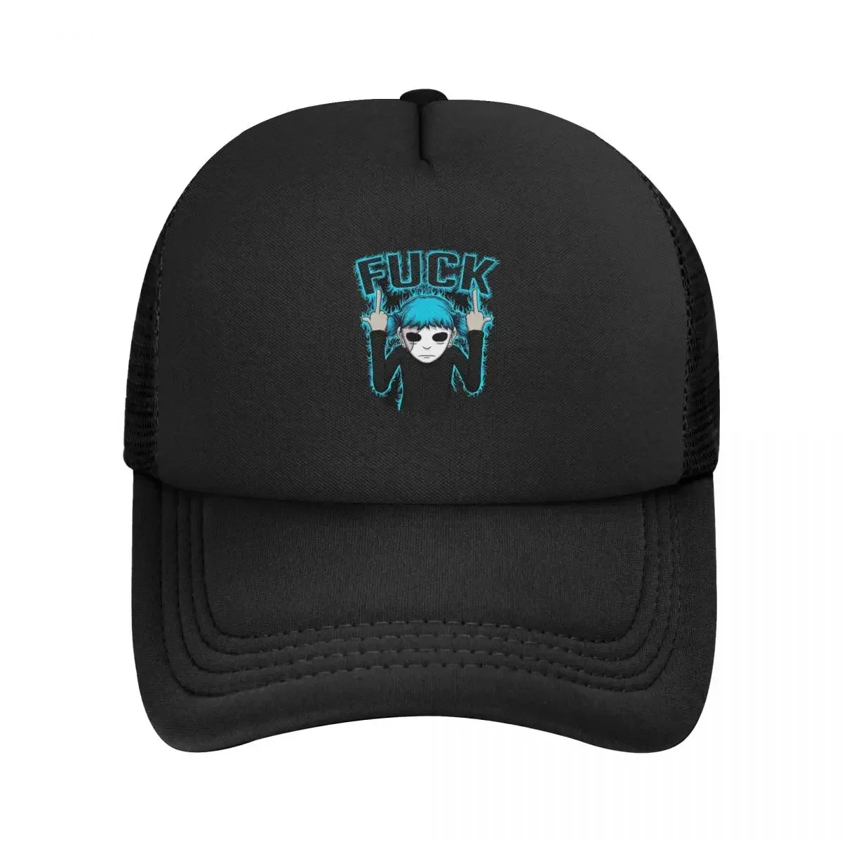 

Сетчатые бейсболки Sally Face для видеоигр, модные бейсболки Snapback, дышащие повседневные бейсболки, уличные унисекс