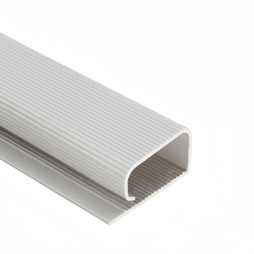 1 Stück 40cm/15,75 Zoll Kabelmanagement-Ablage für Untertisch PVC-Stromkabel-Versteckstreifen Kabelhalter Kabelorganisator Kabelkanal