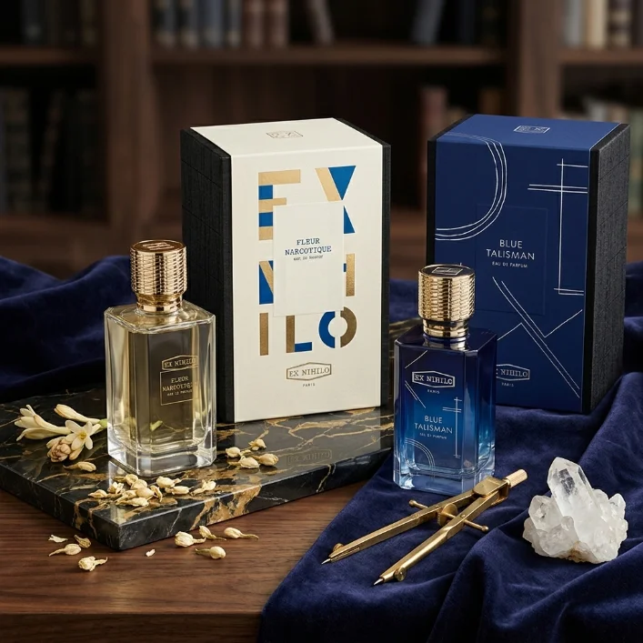 

Deluxe Luxury Blue Gradient Eau De Parfum Men Women Long Lasting Premium Scent High Quality Hot Cologne Spray For Gift