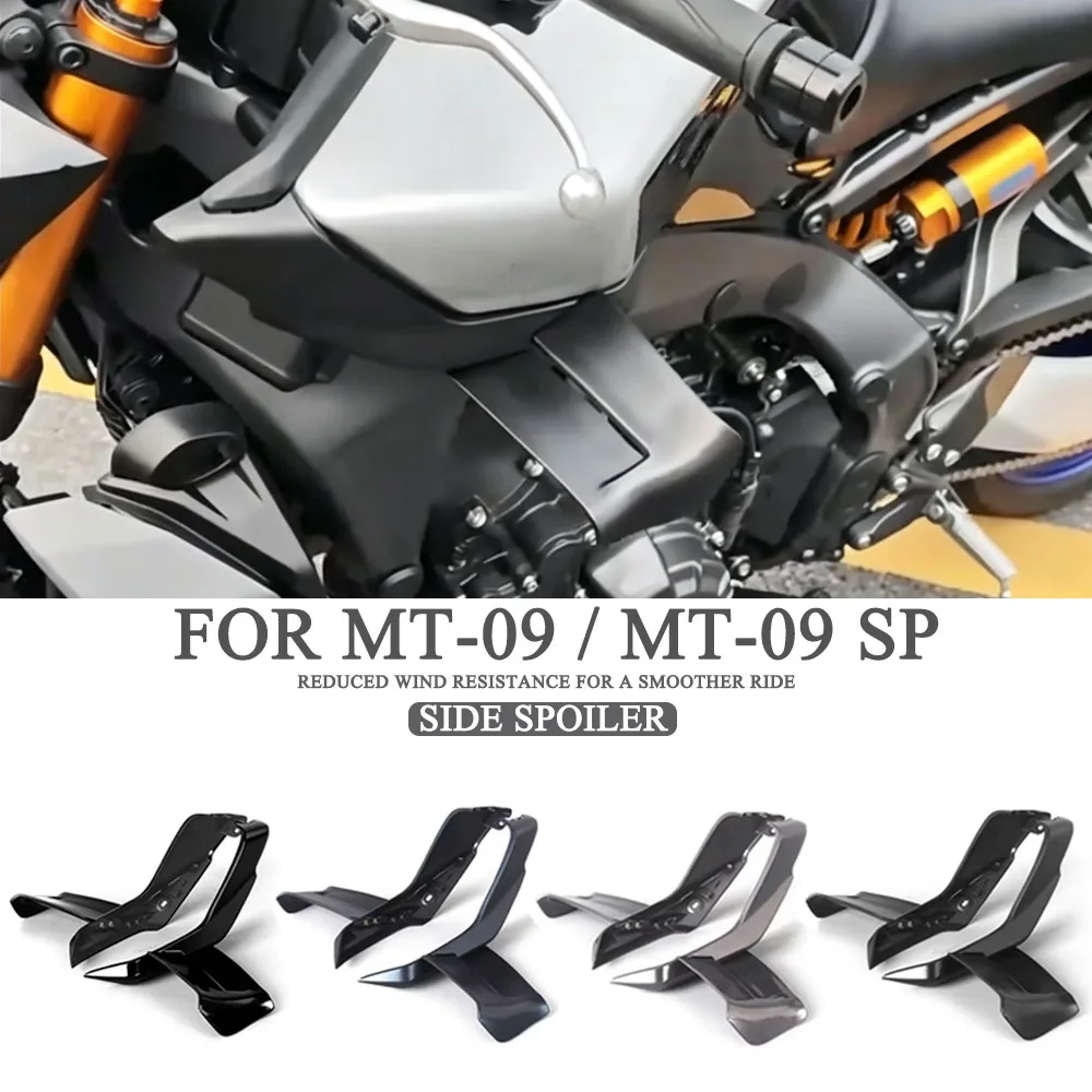 

Motorcycle Side Winglet Fits For YAMAHA MT-09 SP 2024 2025 2026 Front Spoiler Wing flank Fairing Fixed Side Wing MT09 MT 09 SP