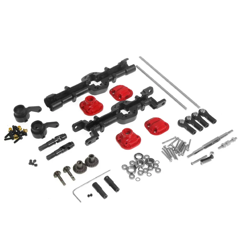 Pièces de mise à niveau et de modification en métal de voiture télécommandée, assemblage d'appellation avant et arrière, MN D90, D91, D96, 98, 99S, WOil