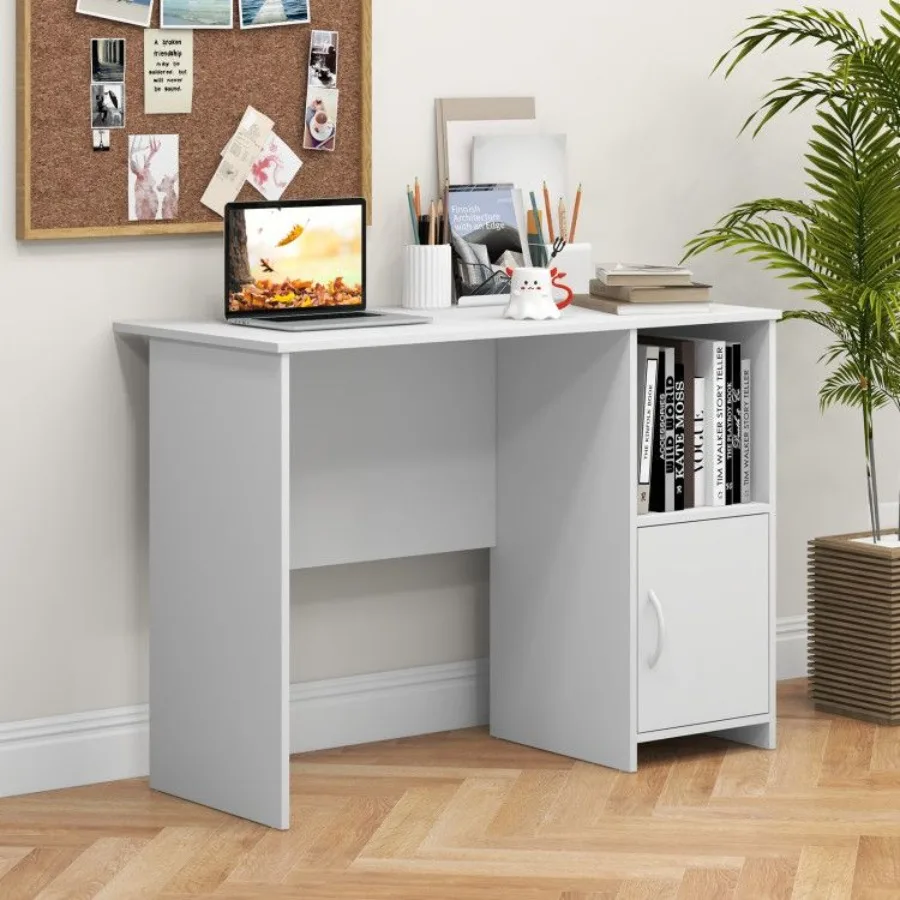 

Modern Computer Desk with Cabinet