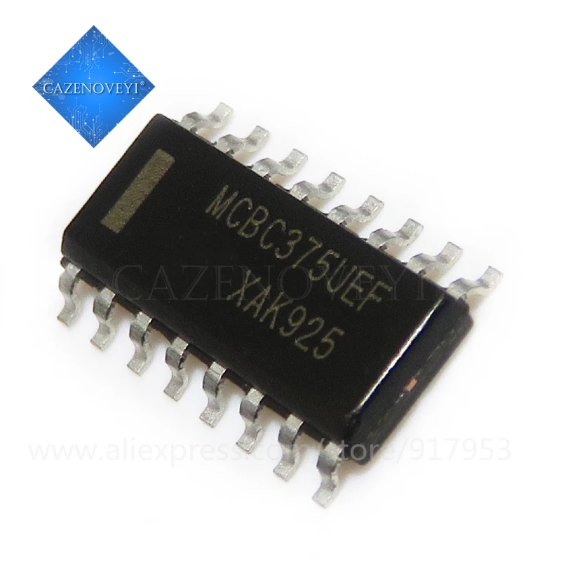 

5 шт./лот MC44BC375U MC44BC375 MCBC375UEF MCBC375UEFR2 SOP16 MCBC375U SOP-16 в наличии