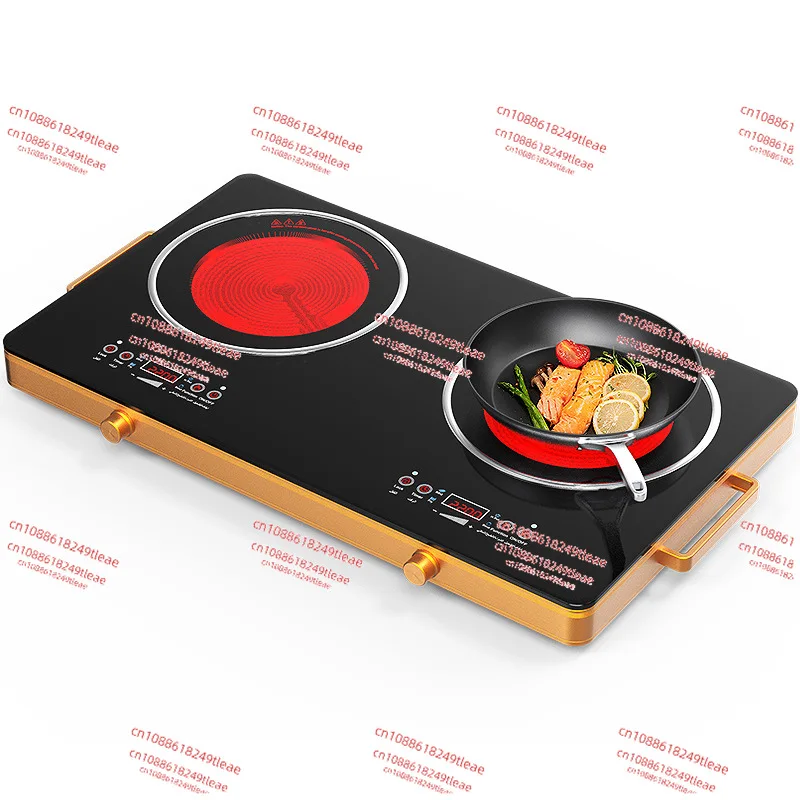 110V/220v double induction cooker multi-head electric ceramic cooker desktop multi-function electric cooker high power