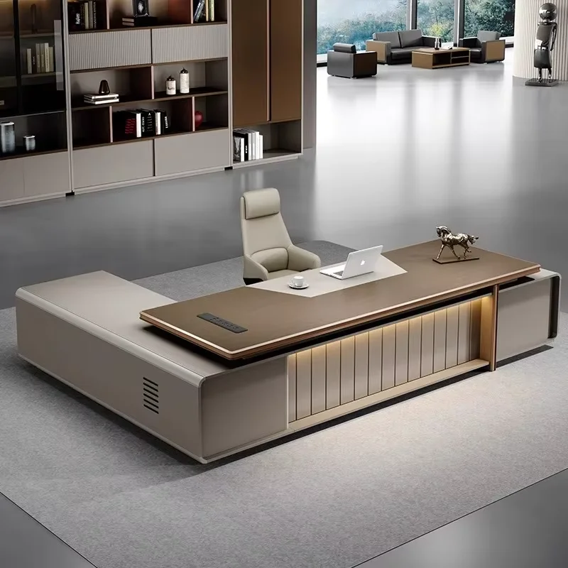Modern Leg Support Executive Desk Wooden Cheap Large Drawers Executive Desk Wood Modern Mesa De Escritorio Office Desk Furniture