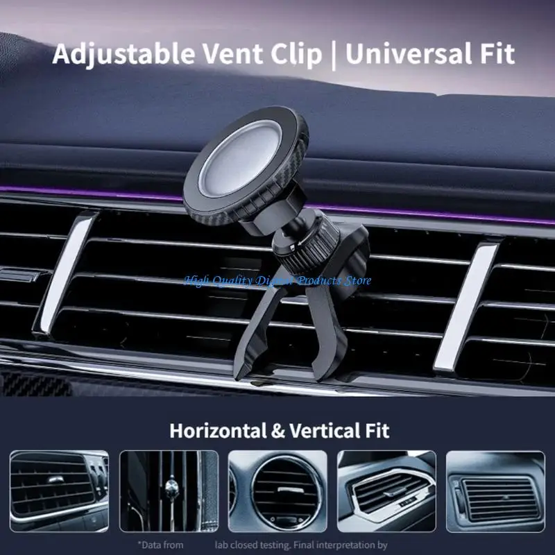 U2JE Dashboards Air Outlet Phone Holder with Mounting Pad Set for Navigation