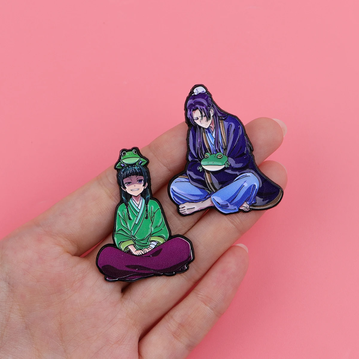 Cute Boy Girl Enamel Pins Anime Character Badge on Backpacks Manga Brooches For Jackets Clothing Bag Decoration Collection Gifts view 6