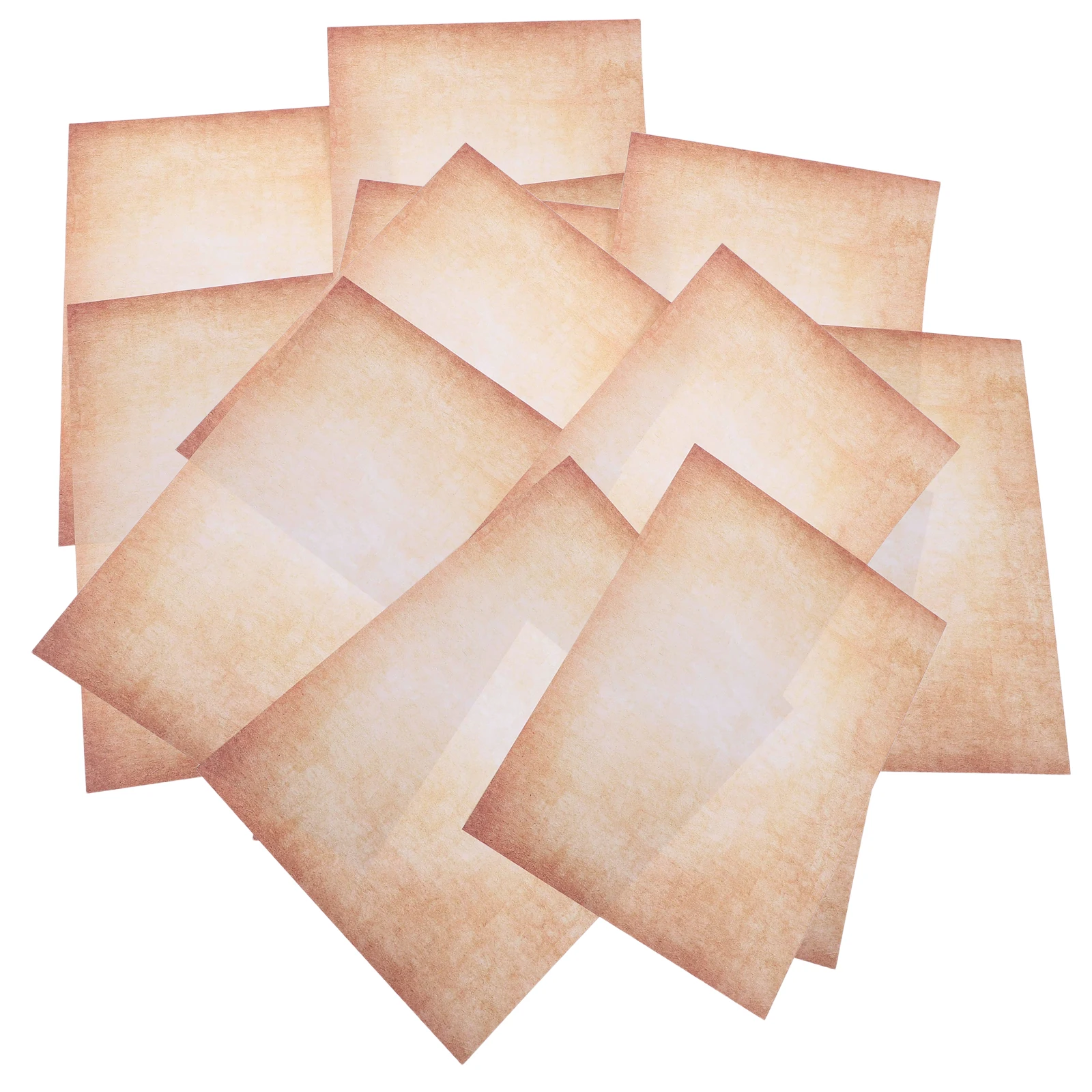 

100 Pcs Retro Handbook Material Paper Scrapbook Stationery for Letter Writing Vintage Scrapbooking Old Fashioned