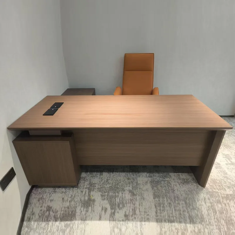 CEO desk Office , Executive , President'S , Manager'S , Supervisor'S , Single-Person , Desk And Cabinet Combinati