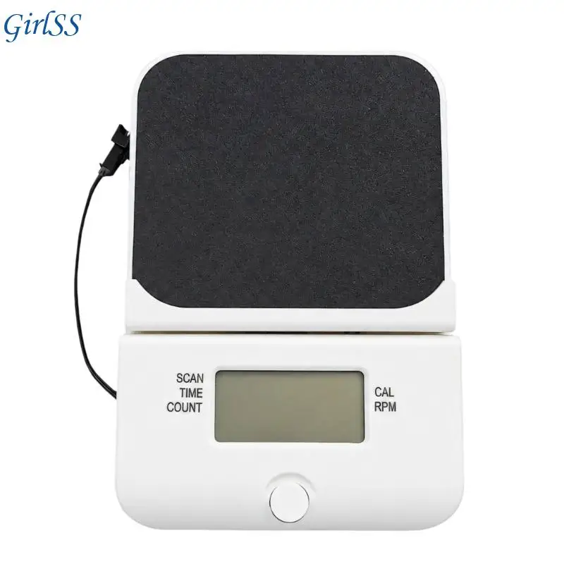 Exercise Bike Count Monitor with White Housing and Black Panel T4MB