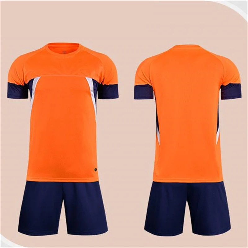 جودة عالية مخصصة لكرة القدم جيرسي للأطفال الشباب فريق ارتداء قصيرة الأكمام زي كرة القدم اسم شعار تنفس أعلى بالجملة