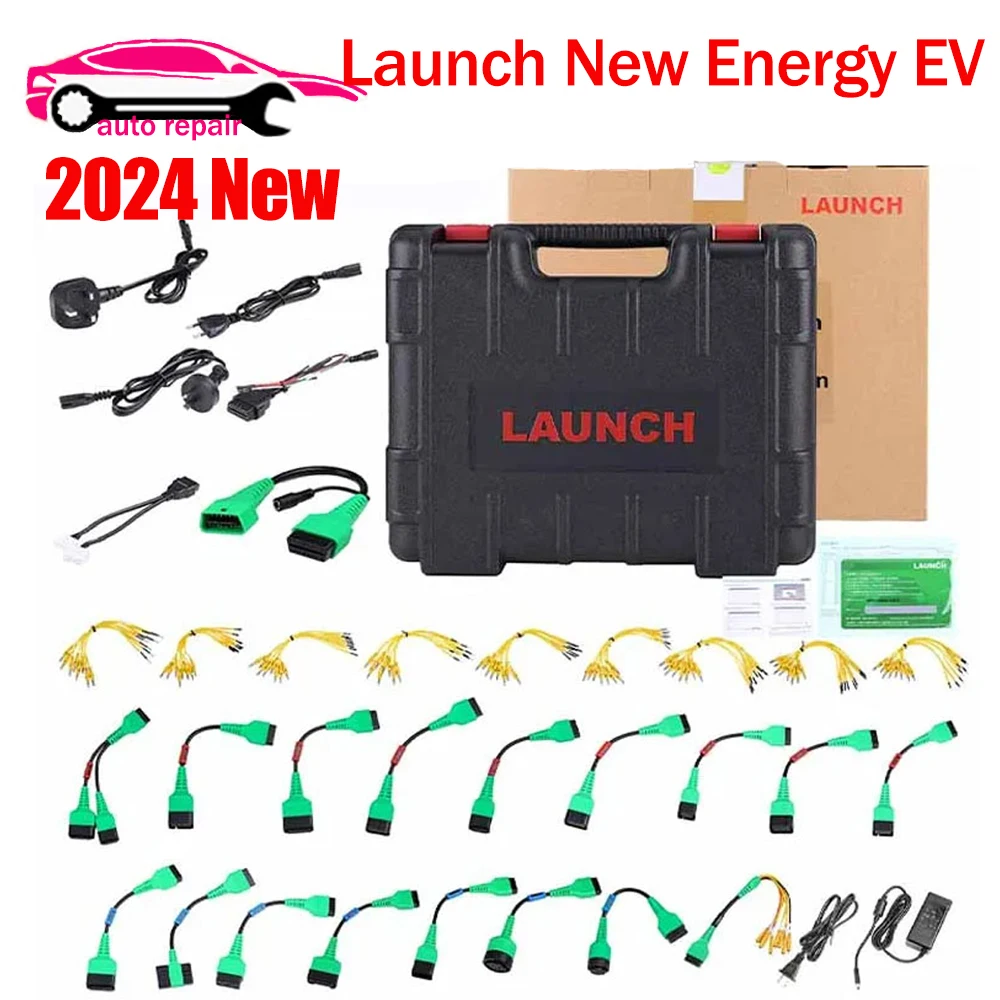 LAUNCH X431 New Energy EV Diagnostic Upgrade Kit for X431 PAD V / VII/PRO3 V+ / PRO3S+ V5.0/ PRO3 ACE\PRO3 APEX Battey Diagnose