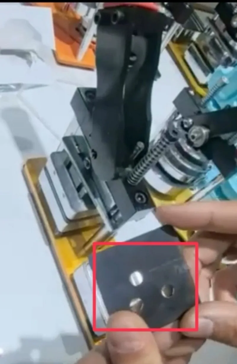 DIY Square Cutting Die 50*50mm / 63.5*63.5mm, Cutter Tool for Button‑Making Machine & Fridge Magnets