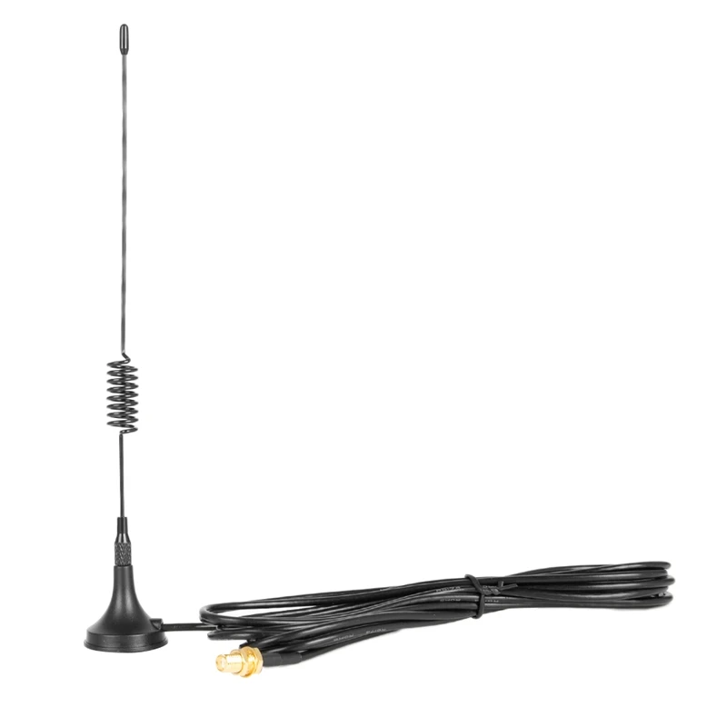 B31B SMA-F for UHF 400-480Mhz Walkie Talkie Antenna for Quansheng for Baofeng 888S UV5R, Mini Car Antenna, Plastic, Black