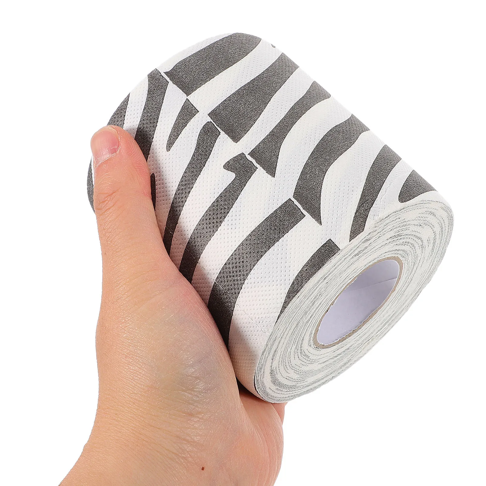 5pcs 5 Count Animal Print Napkins Leopard Ribbons Self Adhesive Toilet Paper Grosgrain Duct Tape Case Animals