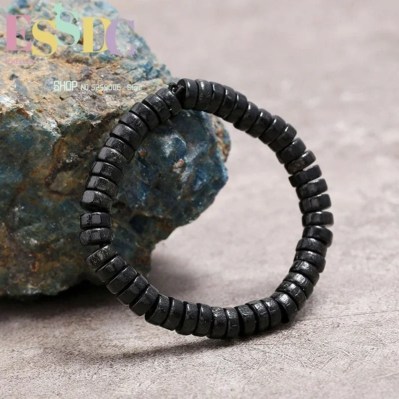 pulsera-de-cuentas-de-madera-con-circulo-Unico-estilo-retro-y-sencillo-regalos-promocionales