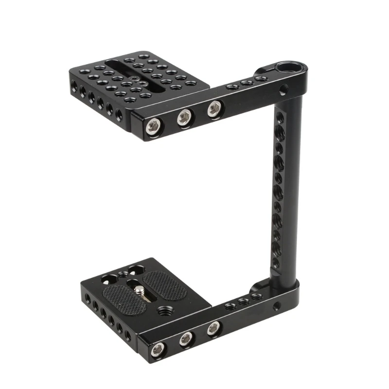 

F68B Professional Camera Cage Hand Grip Basic Quick Release Plate Cage Frame For DSLR Camera Cage Accessories