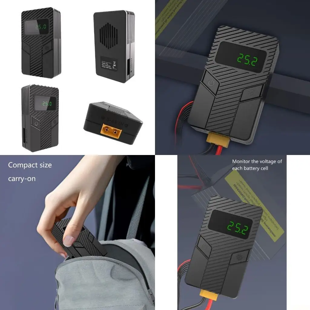 

B03F Разрядное устройство для аккумуляторов SpeedyBee FDQ с портом рассеивания тепла. Интерфейсы USB C. Поддержка нескольких