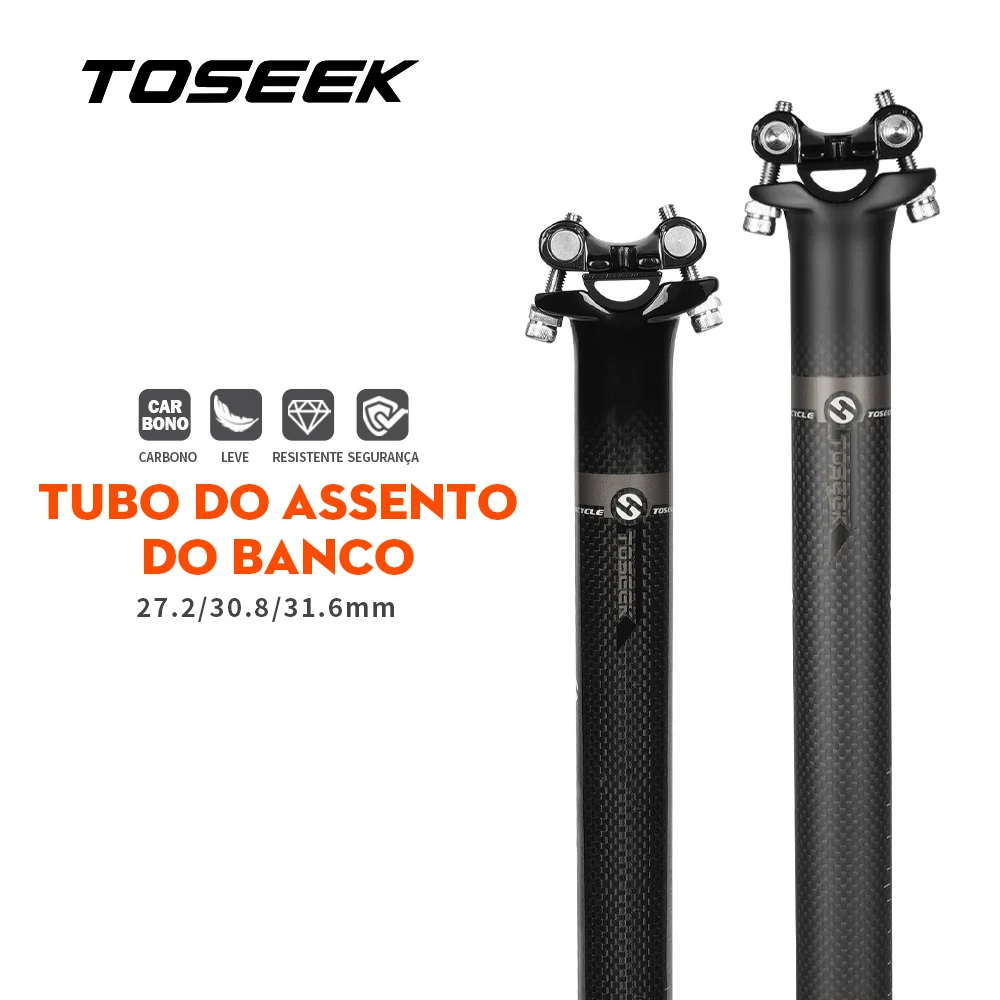 toseek-カーボンシートポスト-オフセット0mm-自転車シートポスト-カーボン-272-316mm-長さ350-400mm-自転車シートポストパーツ-mtb-カーボン-カヌー