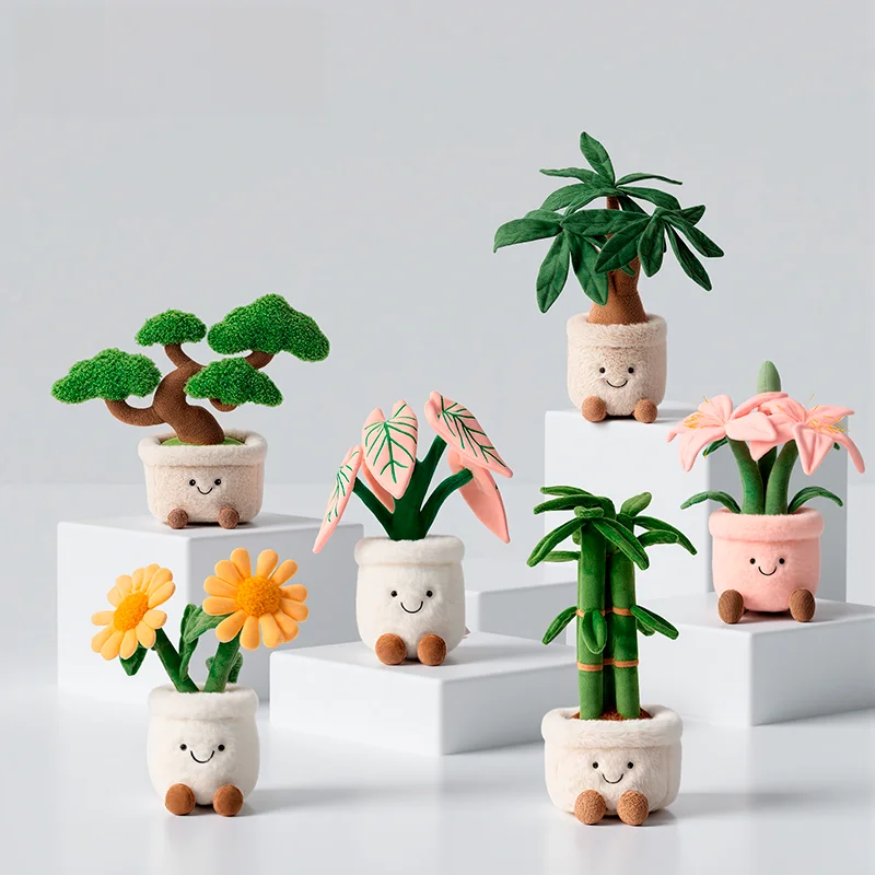 peluche-smilebella-serie-plantes-poupee-apaisante-cadeau-d'anniversaire-ornement-floral-jouet-artistique-en-fibre-de-polyester-douce-pour-tous-les-Ages