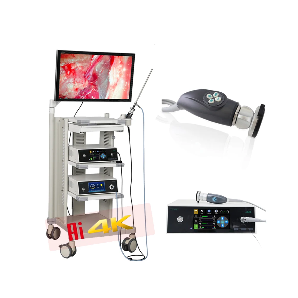 4K Arthroscope Endoscope Camera Touchscreen Ent Endoscope with Electric Power Source for Endoscopy Tower