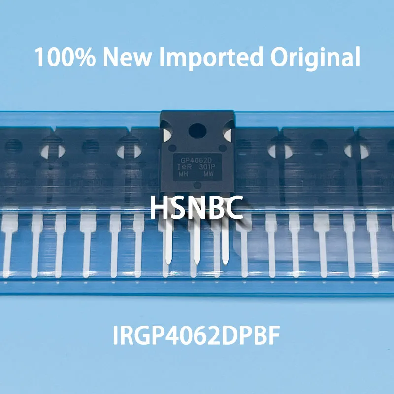 10Pcs/Lot IRGP4062D GP4062D IRGP4062DPBF TO-247 600V 48A IGBT Power Transistor 100% New Imported Original