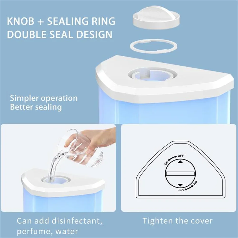 Automatic Disinfection Spray 250ml Wall Mounted Remote Control Timing Human Body Induction Nano Sterilizer for Office Bedroom