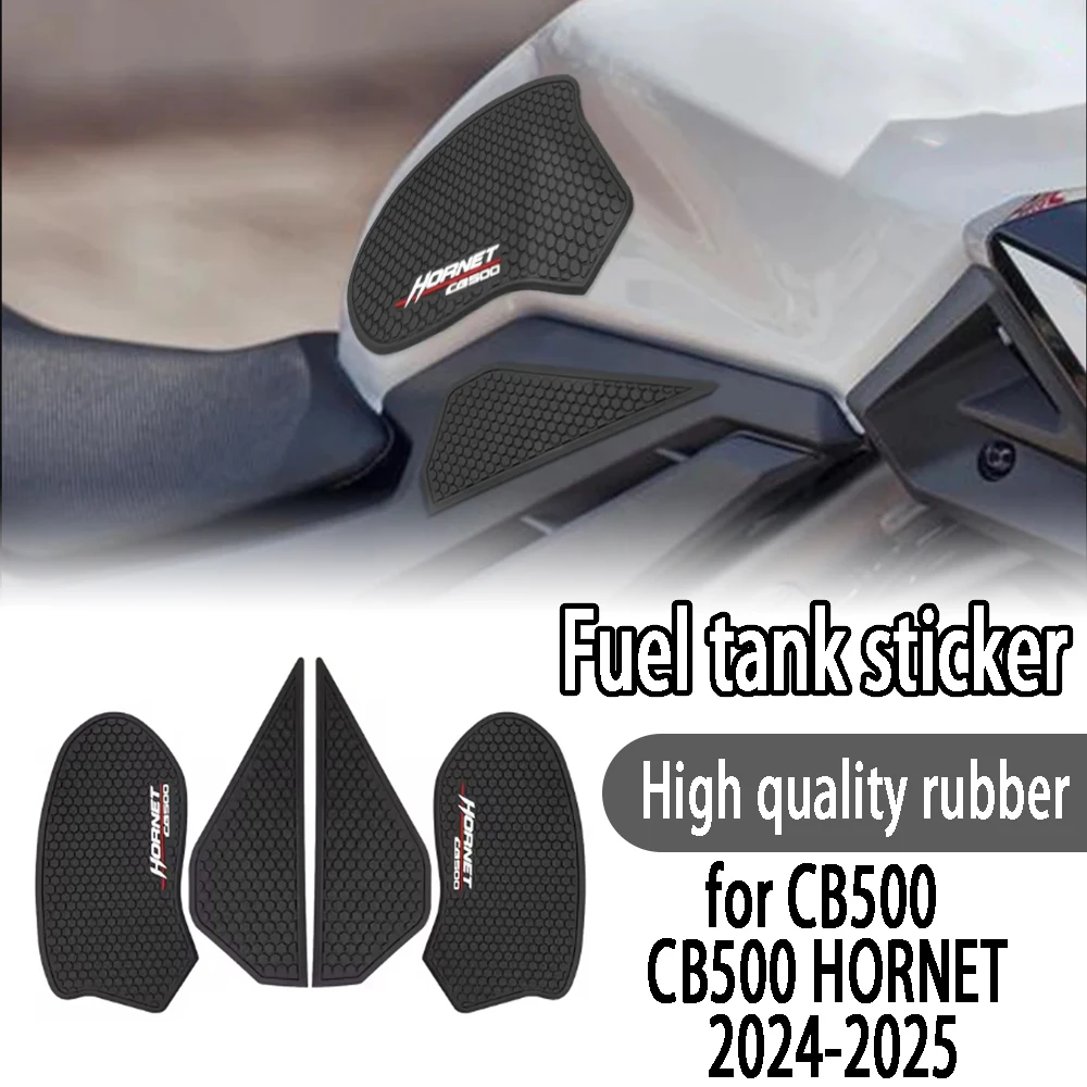 For CB500 HORNET cb 500 2024 2025 Fuel tank sticker, anti slip side, motorcycle fuel tank pad, fuel tank traction pad