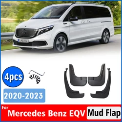 2020 2021 2022 2023 FOR Mercedes Benz EQV Mudguards Fender Mud Flap Guard Splash Mudflaps Car Accessories Front Rear 4pcs