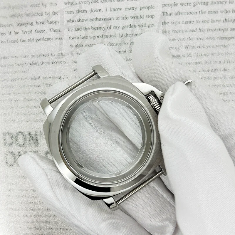 Nowy styl 40 mm akcesorium do zegarka pilotażowego Obudowa ze stali nierdzewnej jest odpowiednia dla mechanizmu Pam Japan NH35NH36 z wodoodpornością 5TAM