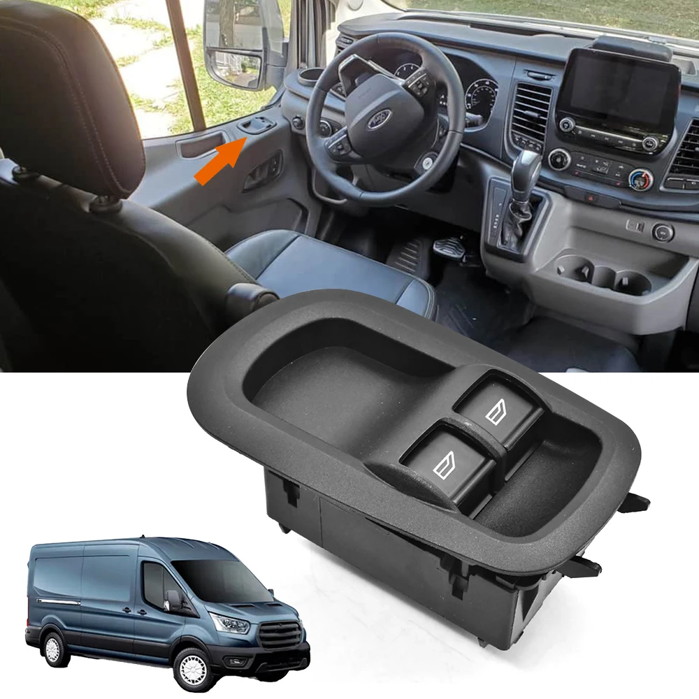 

For Ford Transit MK8 Custom 2014-2023 Car Power Window Switch Button 1791339 2029885 BK2T-14529AB GK2T-14A132-CA Car Accessories