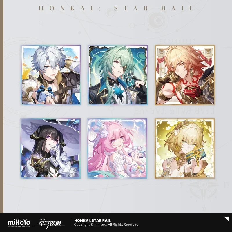 Sunsyea Honkai Star Rail Official Merch miHoYo Original Authentic YZTGW Series PET Board Castorice Aventurine Boothill Firefly