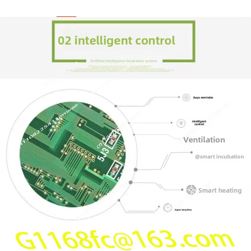 Full Automatic Chicken Egg Incubator 112 Eggs 12v&110v&220v Incubator Automatic Temperature Control Small Household